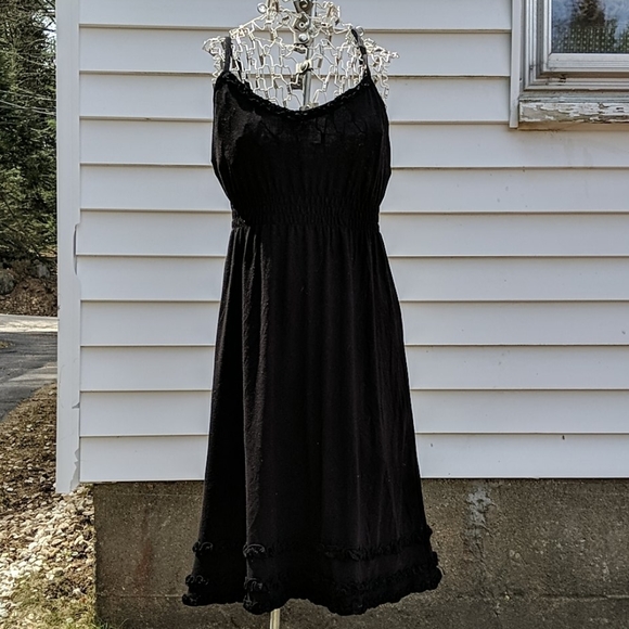 Personal identity black spaghetti strap dress - Picture 1 of 4